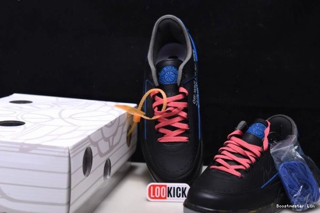 Boostmaster lin Black 2 Jordan Blue DJ4375-004 SP Retro Off-White Low 0802